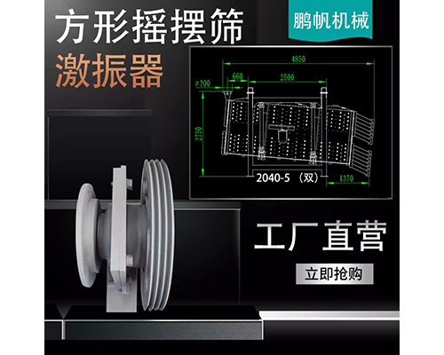 摇摆筛激振器